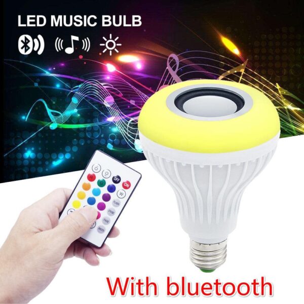Музикална осветителна крушка – LED, Bluetooth, дистанционно - Potrebno