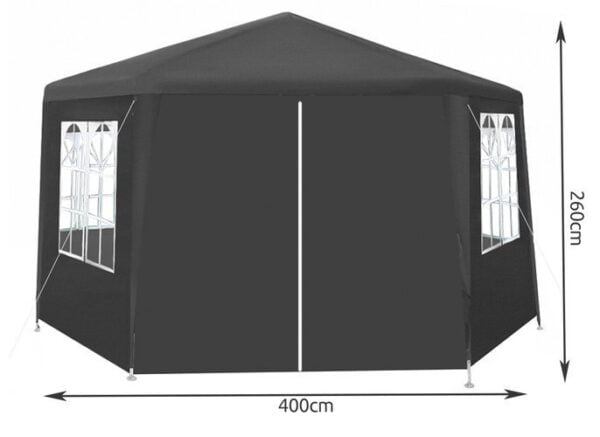 Ромбоидна градинска шатра – 6 стени х 2 м - Potrebno