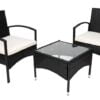 Комплект ратанови мебели – маса с два стола - Potrebno