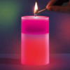 Восъчна свещ с променящи се цветове - Potrebno