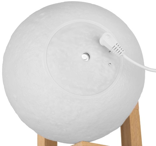 Арома дифузер и лампа луна с включени етерични масла - Potrebno