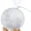 Арома дифузер и лампа луна с включени етерични масла - Potrebno
