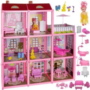 Детска играчка - къща с кукли