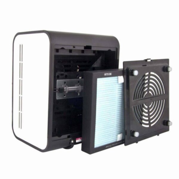 Пречиствател за въздух Esperanza EHP001 Breeze, 20 m2, 45 dB, LCD дисплей, Йонизатор, UV лампа, Черен - Potrebno