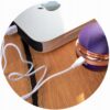 Пилинг за дрехи First Austria FA-5530-4-PU, 3W, USB, Oстриета от неръждаема стомана, Лилав/златист - Potrebno
