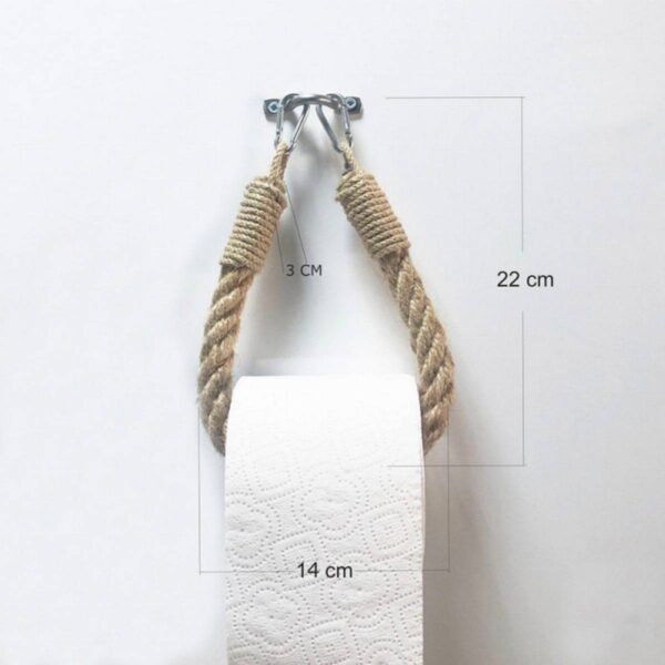 Поставка за тоалетна хартия Evila Originals 792EVL2606, 14х22 см, Модерен дизайн, Бежов - Potrebno