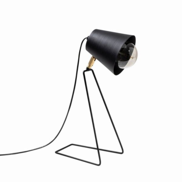 Настолна лампа Sheen 521SHN2230, Метално тяло, 15х25см, IP20, E27, Черен - Potrebno