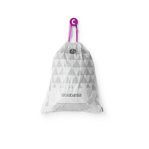 Торба за кош Brabantia PerfectFit Sort&Go/Touch N размер C, 10-12L, 40 броя, пакет - Potrebno