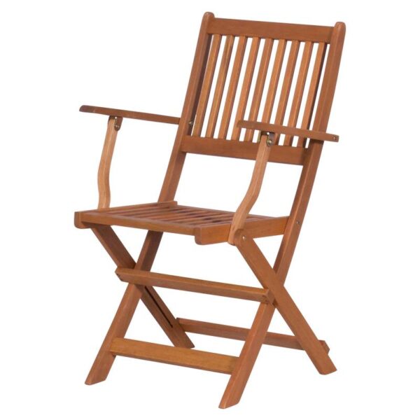 Сгъваем дървен градински стол MIKA - Potrebno