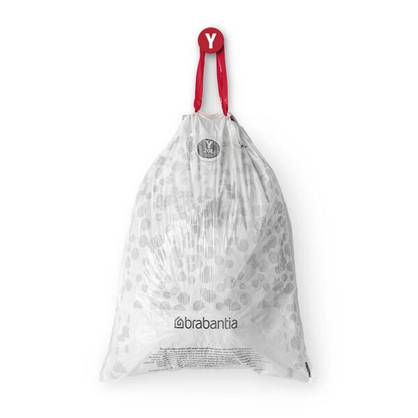Торба за кош Brabantia PerfectFit NewIcon, размер Y, 20L, 10 броя, ролка - Potrebno