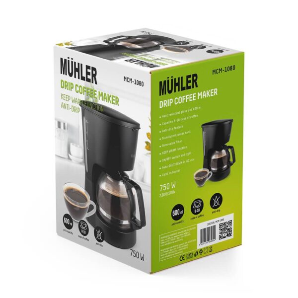 Кафеварка Muhler MCM-1080 - Potrebno
