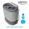 Полуавтоматична пералня Camry CR 8052, 450W, Мощност центрофуга: 630W, Капацитет 3 кг, ECO, Сив/бял - Potrebno