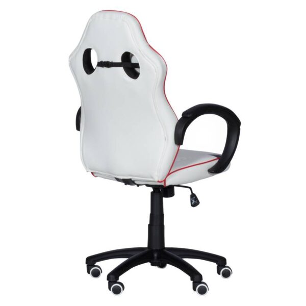 Геймърски стол Carmen 6307 - бяло-черен - Potrebno