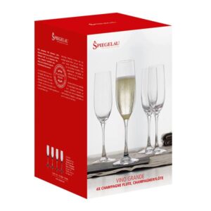 Чаша за шампанско Spiegelau Vino Grande 4510275 178ml, 4 броя - Potrebno