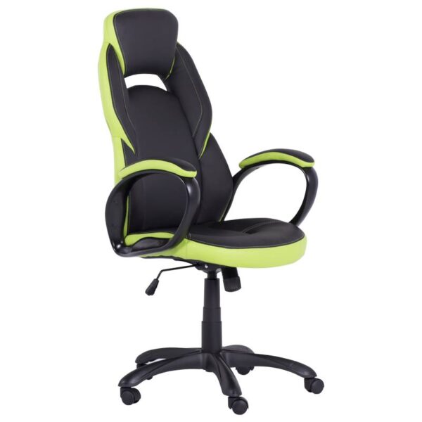 Геймърски стол Carmen 7511 - черно-зелен - Potrebno