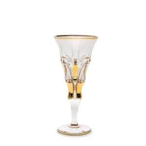 Чаша за вино Bohemia 1845 Cascade Gold 240ml, 6 броя - Potrebno