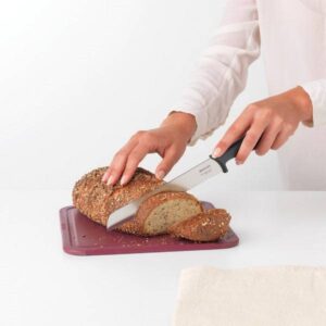 Нож за хляб Brabantia Tasty+ Dark Grey, 20cm - Potrebno