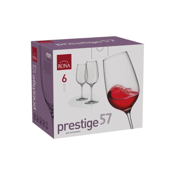 Чаша за вино Rona Prestige 6339 570ml, 6 броя - Potrebno