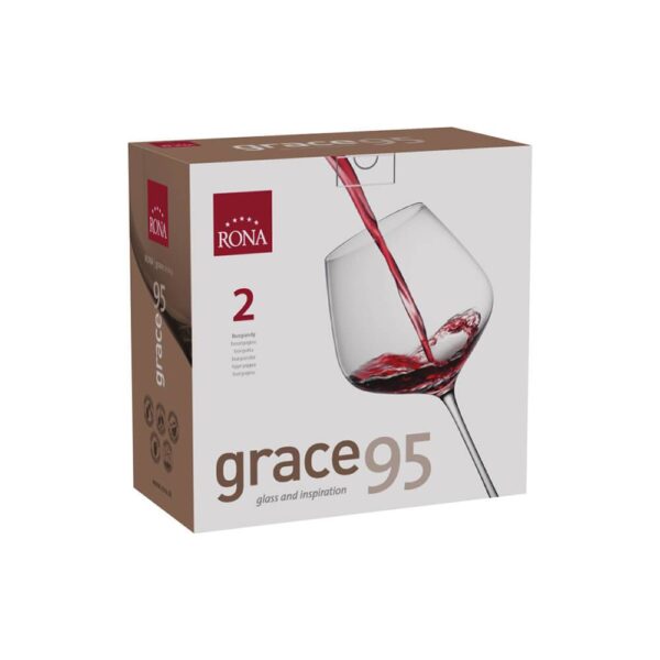 Чаша за вино Rona Grace 6835 580ml, 2 броя - Potrebno