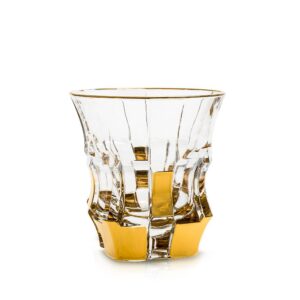 Чаша за уиски Bohemia 1845 Cascade Gold 300ml, 6 броя - Potrebno