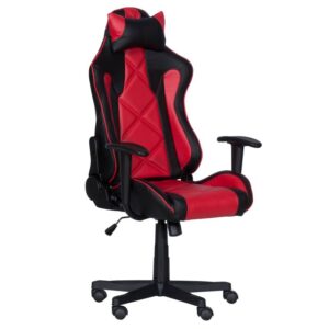 Геймърски стол Carmen 6196 - черен-червен - Potrebno