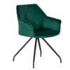 Трапезен стол KENDAL - тъмнозелен BF 2 - Potrebno
