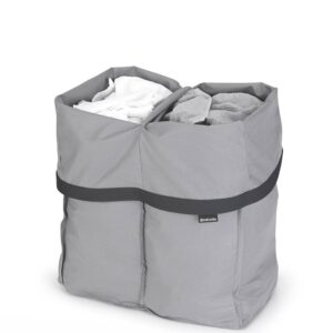 Торба за кош за пране Brabantia Bo 2x45L, Grey - Potrebno