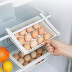 Поставка за яйца за хладилник Kosova 964FRM2201, 12 отделения, Пластмаса, Бял - Potrebno