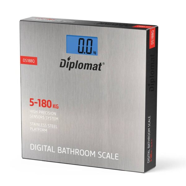 Везна DIPLOMAT DS188Q електронна, INOX, 180kg - Potrebno