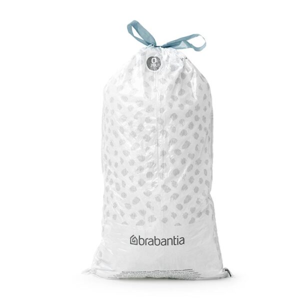 Торба за кош Brabantia PerfectFit FlatBack+/Bo размер O, 30L, 10 броя, ролка - Potrebno