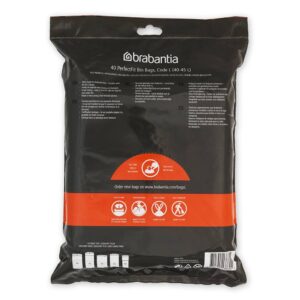 Торба за кош Brabantia PerfectFit FlatBack+/Touch размер L, 40-45L, 40 броя, пакет - Potrebno