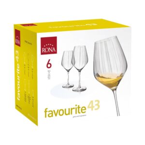 Чаша за вино Rona Favourite 7361 360ml, 6 броя - Potrebno