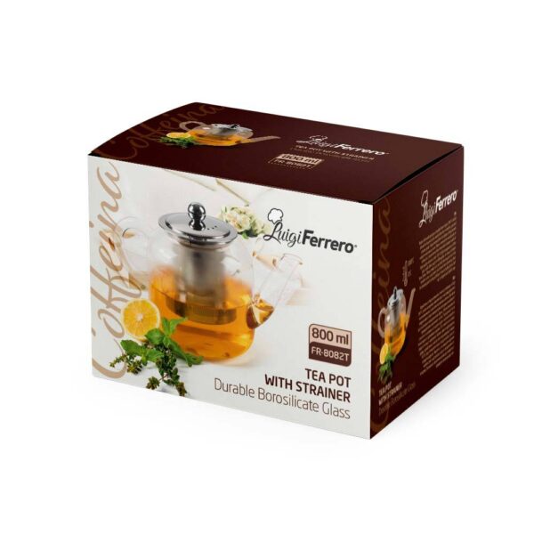 Чайник с цедка Luigi Ferrero Coffeina FR-8082Т 800ml - Potrebno