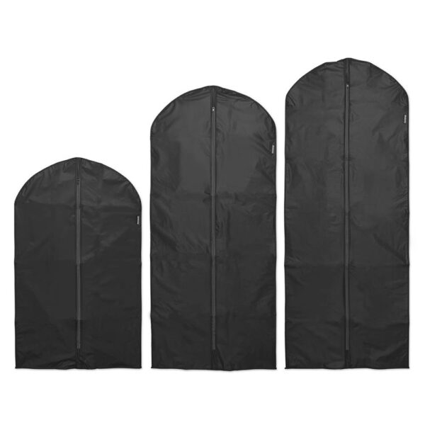 Комплект калъфи за дрехи Brabantia, размер M/L/XL, 60x100/135/150cm, Black 3 броя - Potrebno
