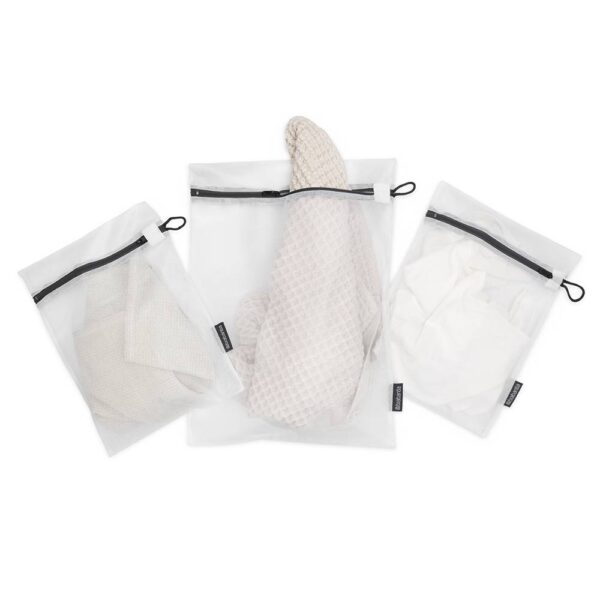 Комплект торби за деликатно пране Brabantia White/Grey, 3 броя в два размера - Potrebno