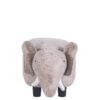 Детска табуретка с ракла - сив слон - Potrebno