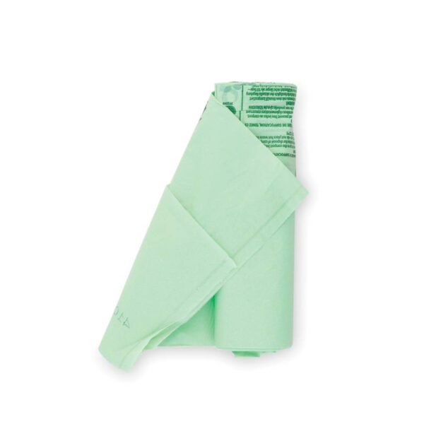 Торба за кош Brabantia PerfectFit Sort&Go/Silent/Touch размер C, 10-12L, 10 броя, зелени, биоразградими, ролка - Potrebno