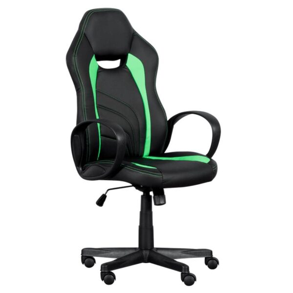 Геймърски стол Carmen 7525 - черно-зелен - Potrebno