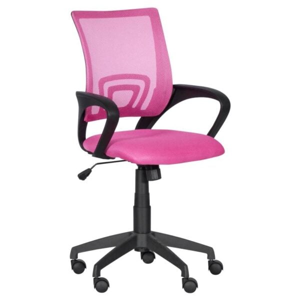 Работен офис стол Carmen 7050 - розов - Potrebno