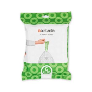 Торба за кош Brabantia PerfectFit NewIcon/Touch размер G, 23-30L, 40 броя, пакет - Potrebno