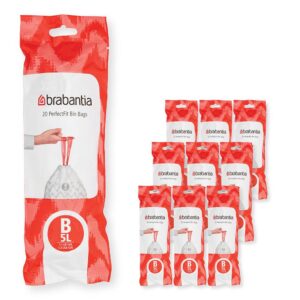 Торба за кош Brabantia PerfectFit Slide/Paper Bin размер B, 5L, 200 броя, кутия - Potrebno