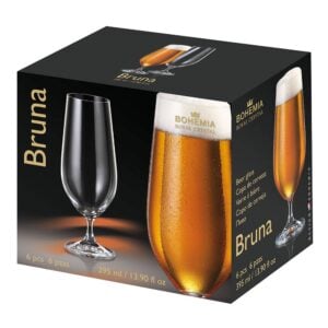 Чаша за бира Bohemia Royal Bruna 395ml, 6 броя - Potrebno