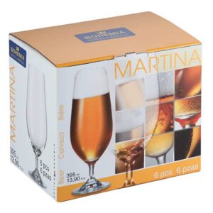 Чаша за бира Bohemia Royal Martina 395ml, 6 броя - Potrebno