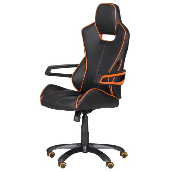 Геймърски стол Carmen 7513 - черно-оранжев - Potrebno