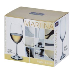 Чаша за вино Bohemia Royal Martina 350ml, 6 броя - Potrebno