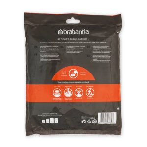 Торба за кош Brabantia PerfectFit Slide/Paper Bin размер B, 5L, 40 броя, пакет - Potrebno