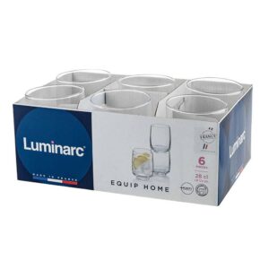 Чаша за вода Luminarc Equip Home 280ml, 6 броя - Potrebno