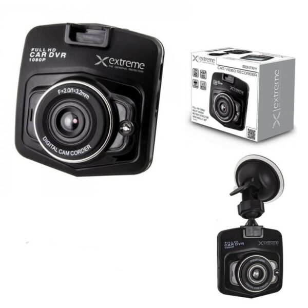 Автомобилна камера Esperanza XDR102, FULL HD 1080p, LCD екран 2.4 inch, USB, Черен - Potrebno