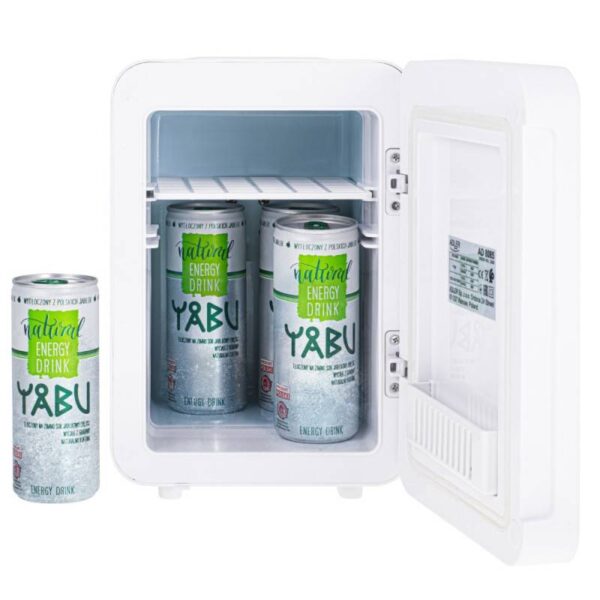 Хладилник мини Adler AD 8085, 32-42 W, 4 L, Огледална врата, Отопление/Охлаждане, Бял - Potrebno