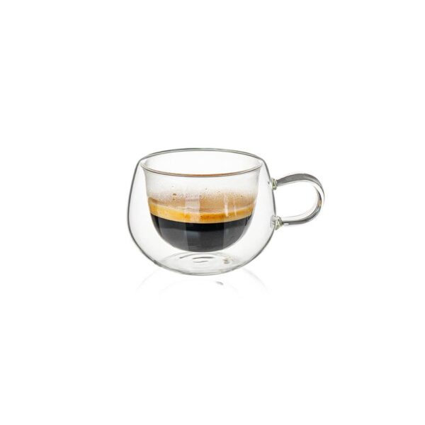 Чаша за еспресо с дръжка Luigi Ferrero Coffeina FR-8016 95ml, 2 броя - Potrebno